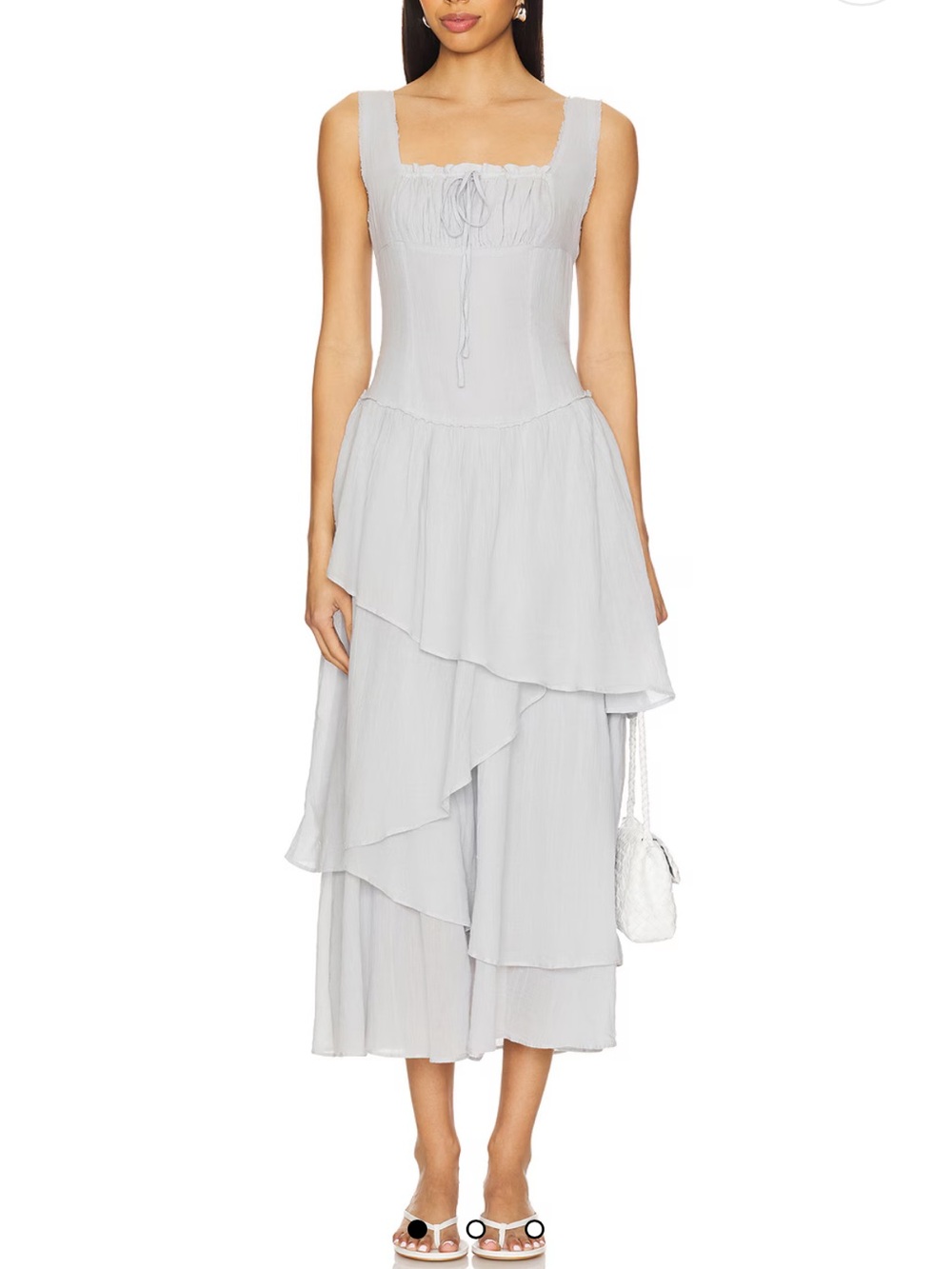 TEAL! Free People In My Dreams Midi Dress XL